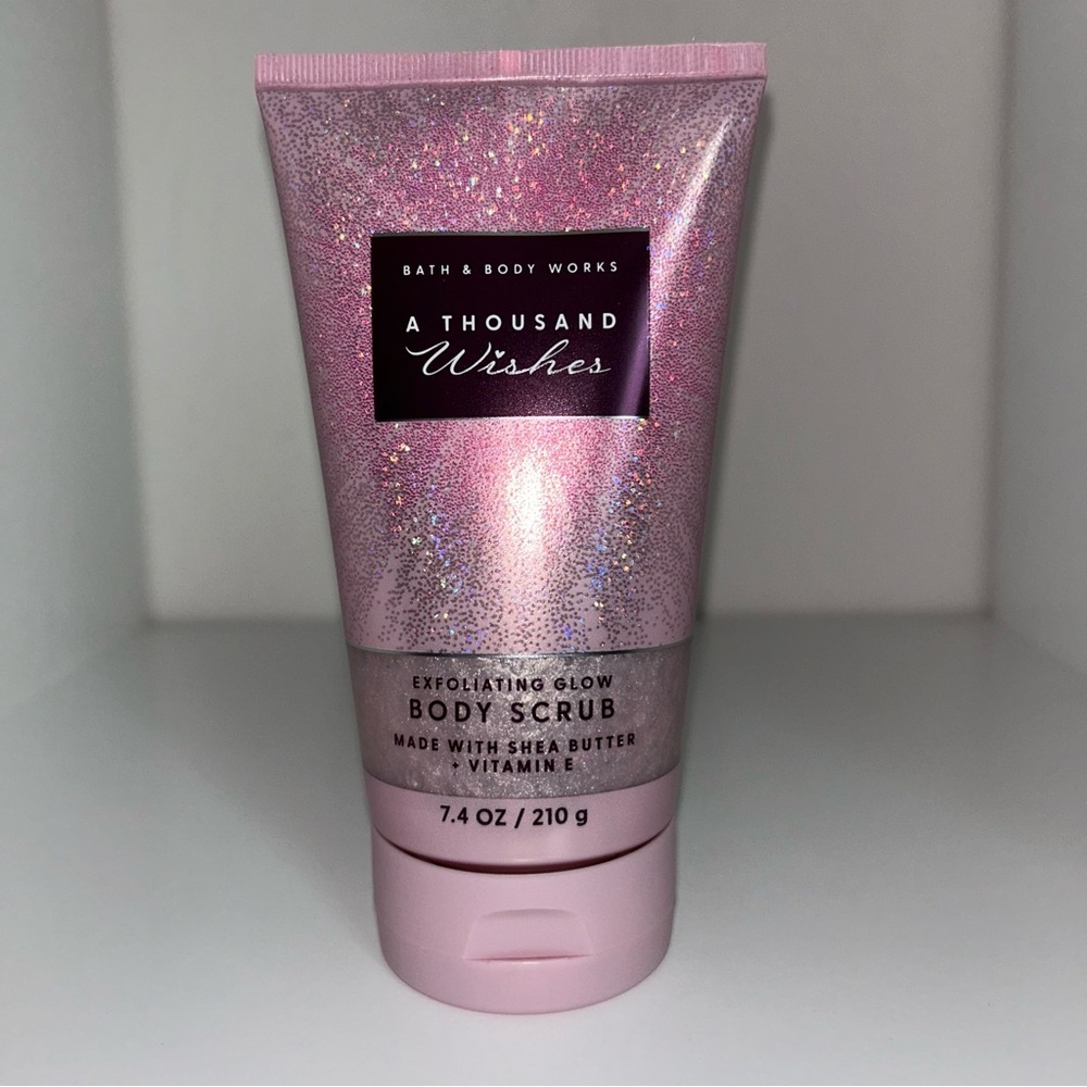 Bath & Body Works A Thousand Wishes Exfoliating Glow Body Scrub 7.4 oz
